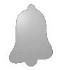 Hartschaumplatte in Glocke-Form konturgefräst <br>einseitig 4/0-farbig bedruckt