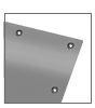 Hochwertige PVC-Plane, 4/0-farbig bedruckt, Ösen im Abstand von 50 cm links und rechts